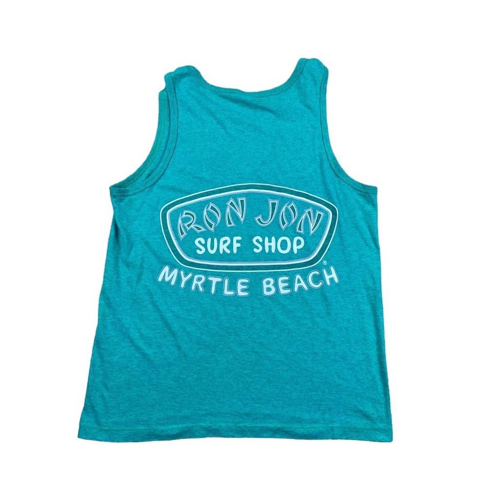 Ron Jon Surf Shop Myrtle Beach Green Tank Top Size S
